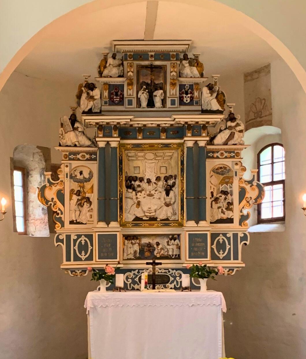 Altar in der Kirche in Dautzschen | Foto: Silva Hentschel Altar in der Kirche in Dautzschen | Foto: Silva Hentschel