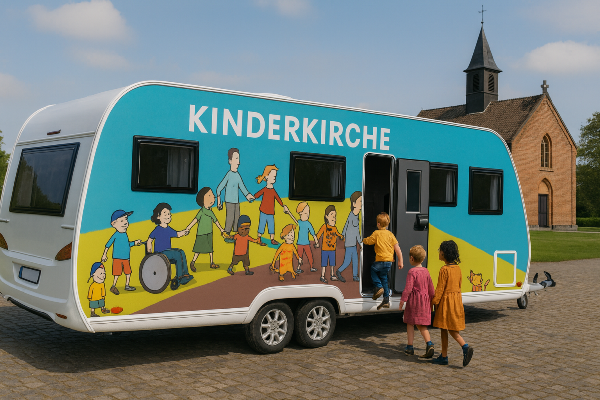 Symbolbild für die mobile Kinderkirche | Foto: Kirchenkreis Wittenberg Symbolbild für die mobile Kinderkirche | Foto: Kirchenkreis Wittenberg