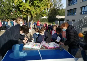 Geburtstagstorte Grundschule | Foto: @ Dr. Gabriele Metzner